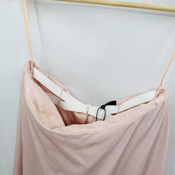 Tibi 8 pink strapless blouse - Picture 4 of 10